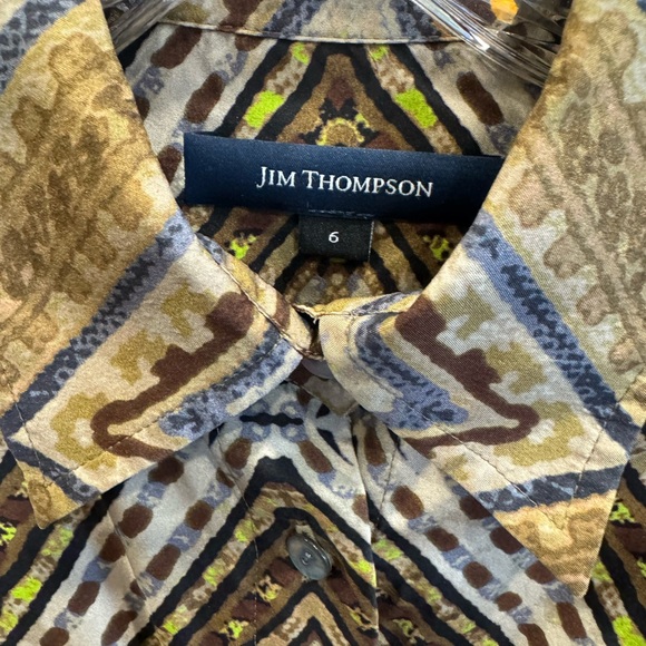 Jim Thompson Silk Dress-WORN ONCE! - Picture 3 of 16